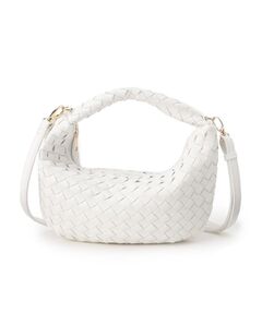 Reflect / リフレクト ハンドバッグ | 【ショルダー付き／長財布も入る！】レザー調メッシュバッグ