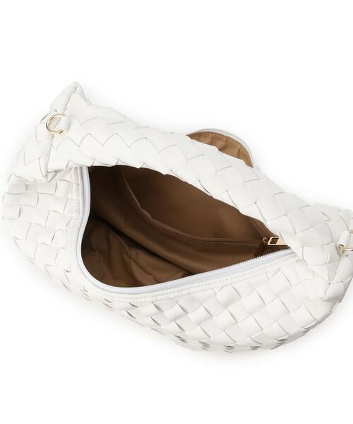 Reflect / リフレクト ハンドバッグ | 【ショルダー付き/長財布も入る!】レザー調メッシュバッグ | 詳細21