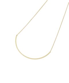 Reflect / リフレクト ネックレス・ペンダント・チョーカー | 【夏SALE／チェーン長さ調節可】カーブラインネックレス