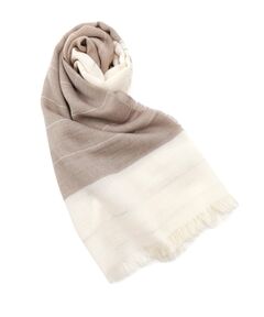 Reflect / リフレクト マフラー・ショール・スヌード・ストール | 【夏SALE】涼しげストライプストール