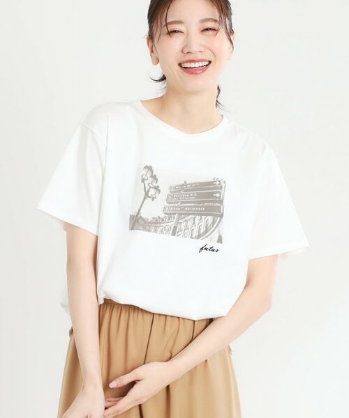 Reflect / リフレクト Tシャツ | 【夏SALE/UVカット/接触冷感/マシンウォッシュ可】フォトプリントTシャツ | 詳細3