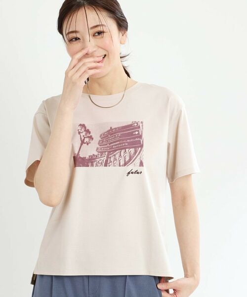Reflect / リフレクト Tシャツ | 【夏SALE/UVカット/接触冷感/マシンウォッシュ可】フォトプリントTシャツ | 詳細7