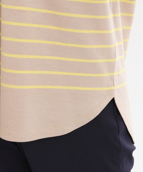 Reflect / リフレクト カットソー | 【洗える】パネルボーダープルオーバー | 詳細27