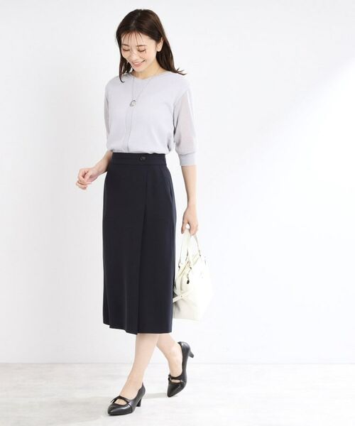 Reflect / リフレクト ニット・セーター | 【WEB先行カラーあり/手洗い可】透かし柄デザインニット | 詳細12