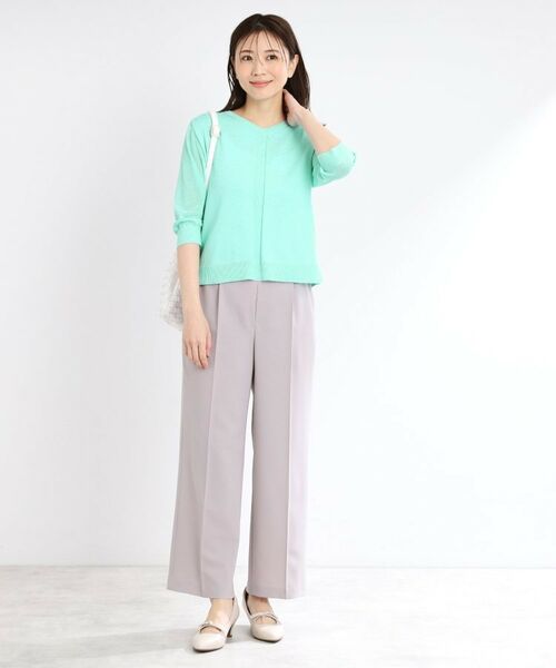 Reflect / リフレクト ニット・セーター | 【WEB先行カラーあり/手洗い可】透かし柄デザインニット | 詳細15