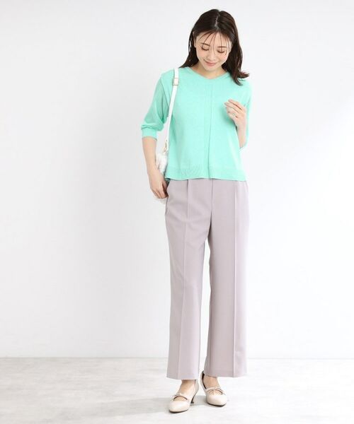 Reflect / リフレクト ニット・セーター | 【WEB先行カラーあり/手洗い可】透かし柄デザインニット | 詳細16