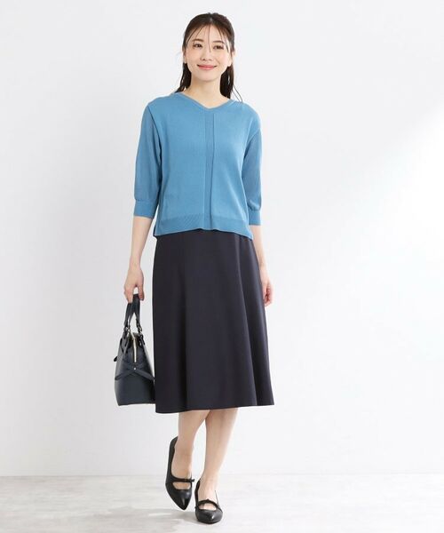 Reflect / リフレクト ニット・セーター | 【WEB先行カラーあり/手洗い可】透かし柄デザインニット | 詳細24