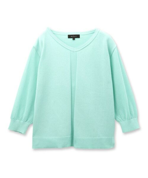 Reflect / リフレクト ニット・セーター | 【WEB先行カラーあり/手洗い可】透かし柄デザインニット | 詳細30