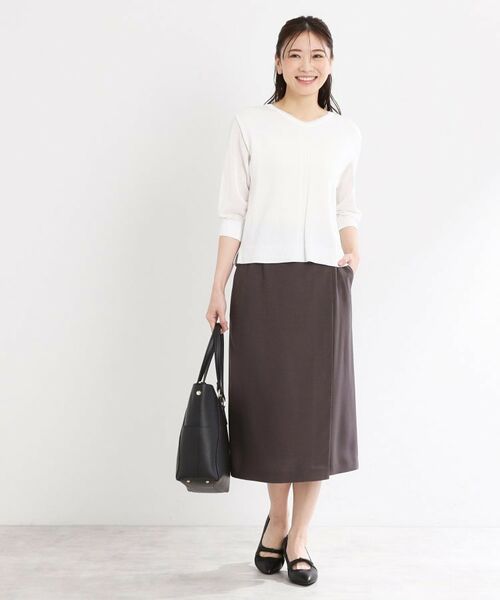 Reflect / リフレクト ニット・セーター | 【WEB先行カラーあり/手洗い可】透かし柄デザインニット | 詳細8