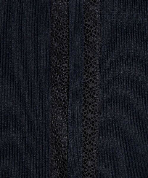 Reflect / リフレクト ニット・セーター | 【接触冷感／洗える／ジャケットインナーにおすすめ】レースデザインニット | 詳細19