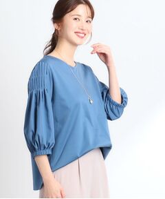 7サイズ Reflect レディースセットアップ・ブラウス 夏SALE／マシンウォッシュ可／セットアップ可能】コツキ柄