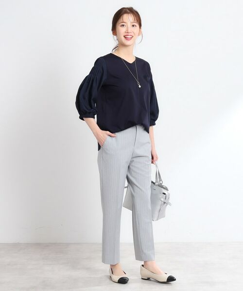 Reflect / リフレクト シャツ・ブラウス | 【スカートにもパンツにも合わせやすい】キレイめTブラウス | 詳細11