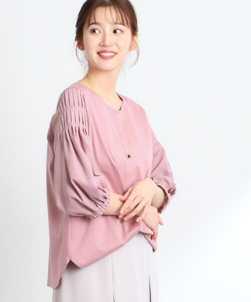 Reflect / リフレクト シャツ・ブラウス | 【スカートにもパンツにも合わせやすい】キレイめTブラウス | 詳細14