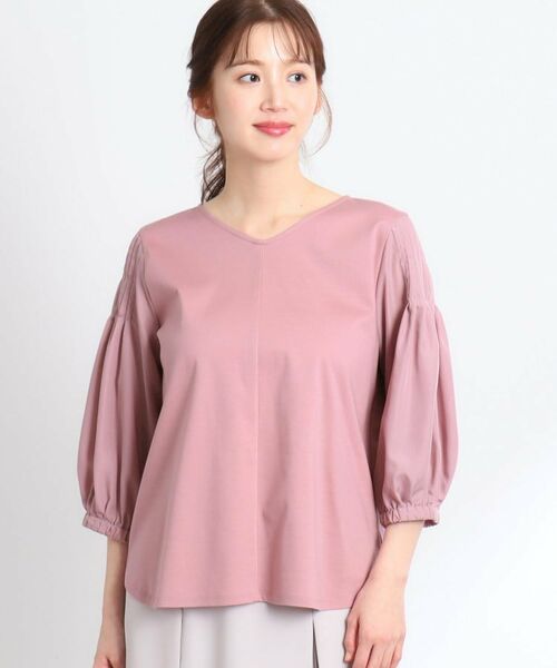 Reflect / リフレクト シャツ・ブラウス | 【スカートにもパンツにも合わせやすい】キレイめTブラウス | 詳細18