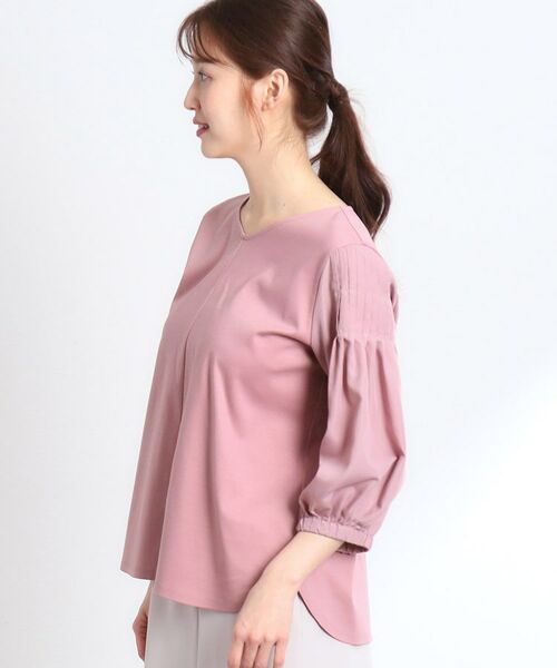 Reflect / リフレクト シャツ・ブラウス | 【スカートにもパンツにも合わせやすい】キレイめTブラウス | 詳細19