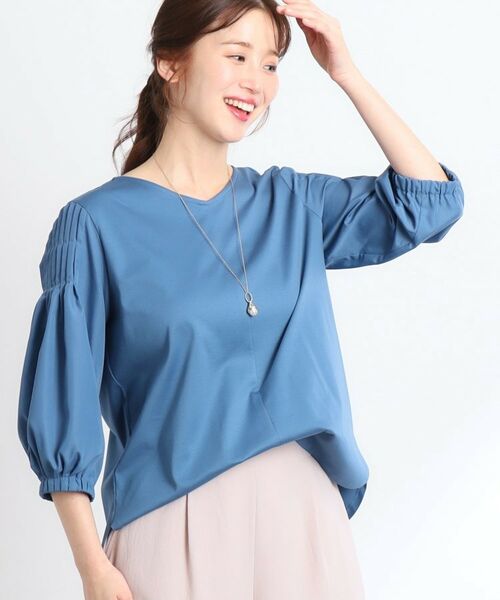 Reflect / リフレクト シャツ・ブラウス | 【スカートにもパンツにも合わせやすい】キレイめTブラウス | 詳細6