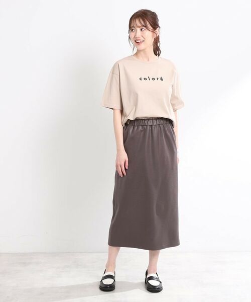 Reflect / リフレクト Tシャツ | 【夏SALE／E‐QUALITY／手洗い可】ストライプロゴTシャツ | 詳細10