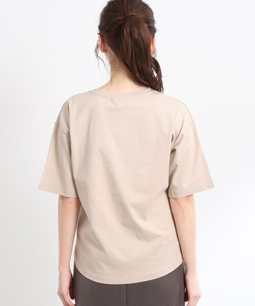 Reflect / リフレクト Tシャツ | 【夏SALE／E‐QUALITY／手洗い可】ストライプロゴTシャツ | 詳細16