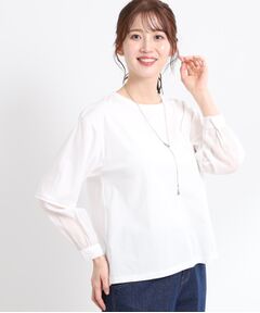 Reflect / リフレクト カットソー | 【手洗い可】プルオーバージャージ