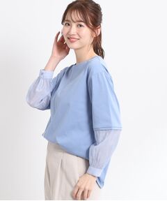 Reflect / リフレクト カットソー | 【手洗い可】プルオーバージャージ