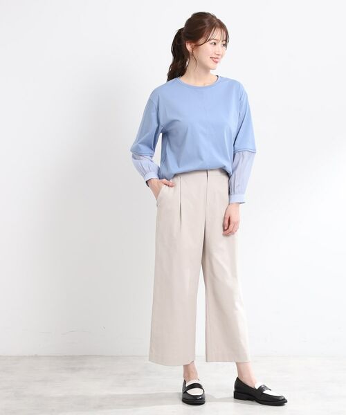 Reflect / リフレクト カットソー | 【手洗い可】プルオーバージャージ | 詳細11