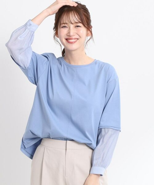 Reflect / リフレクト カットソー | 【手洗い可】プルオーバージャージ | 詳細9