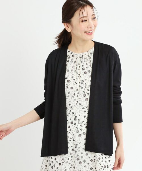 Reflect / リフレクト カーディガン・ボレロ | 【洗える】ジャージカーディガン | 詳細11