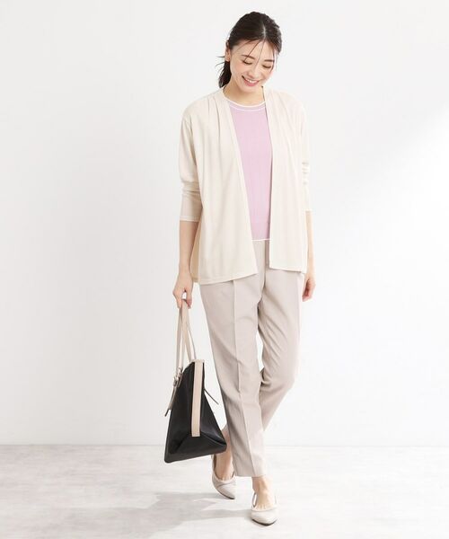 Reflect / リフレクト カーディガン・ボレロ | 【洗える】ジャージカーディガン | 詳細17