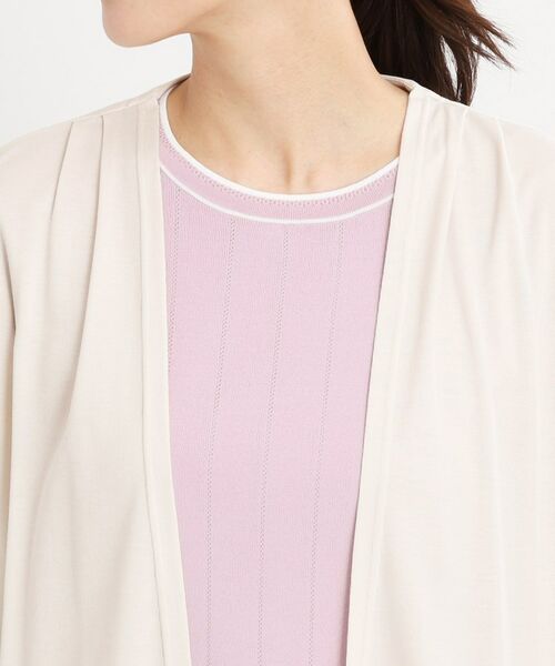Reflect / リフレクト カーディガン・ボレロ | 【洗える】ジャージカーディガン | 詳細23