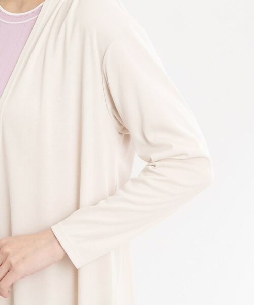 Reflect / リフレクト カーディガン・ボレロ | 【洗える】ジャージカーディガン | 詳細24