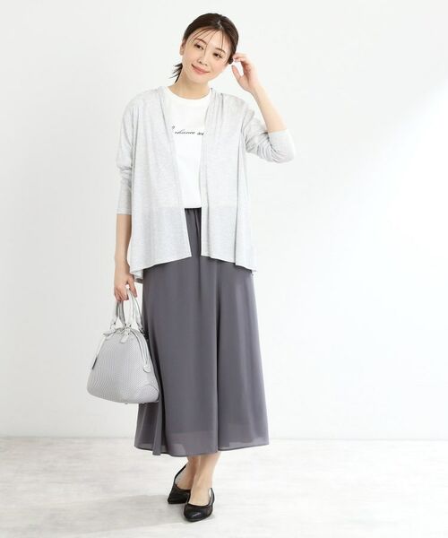 Reflect / リフレクト カーディガン・ボレロ | 【洗える】ジャージカーディガン | 詳細9