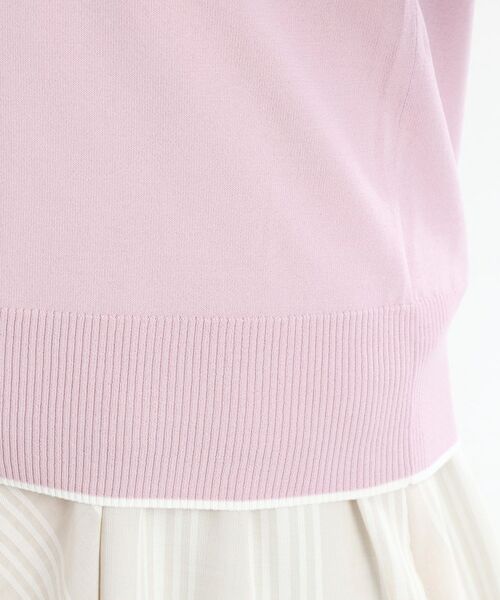 Reflect / リフレクト カーディガン・ボレロ | 【手洗い可／アンサンブル可】バイカラーカーディガン | 詳細21