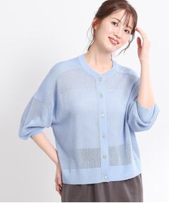 Reflect / リフレクト カーディガン・ボレロ | 【E‐QUALITY／手洗い可】ドライタッチカーディガン