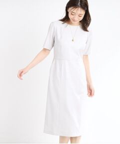 Reflect / リフレクト ミニ丈・ひざ丈ワンピース | 【夏SALE／UVカット／洗える／セットアップ可】ドライタッチ五分袖ワンピース