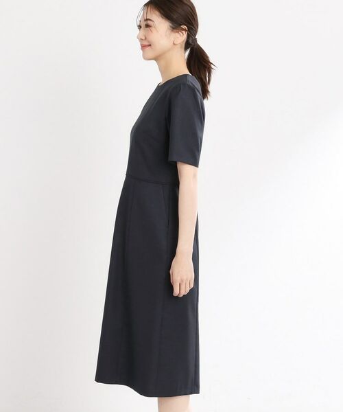 Reflect / リフレクト ミニ丈・ひざ丈ワンピース | 【夏SALE／UVカット／洗える／セットアップ可】ドライタッチ五分袖ワンピース | 詳細13