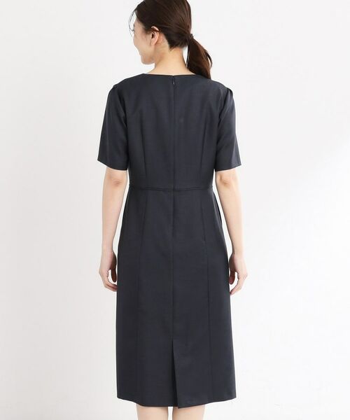 Reflect / リフレクト ミニ丈・ひざ丈ワンピース | 【夏SALE／UVカット／洗える／セットアップ可】ドライタッチ五分袖ワンピース | 詳細14