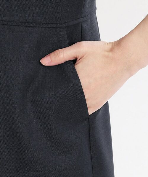 Reflect / リフレクト ミニ丈・ひざ丈ワンピース | 【夏SALE／UVカット／洗える／セットアップ可】ドライタッチ五分袖ワンピース | 詳細18