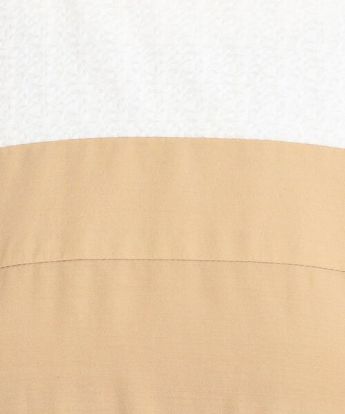 Reflect / リフレクト ロング・マキシ丈ワンピース | 【手洗い可／セットアップ可】異素材ミックスワンピース | 詳細12