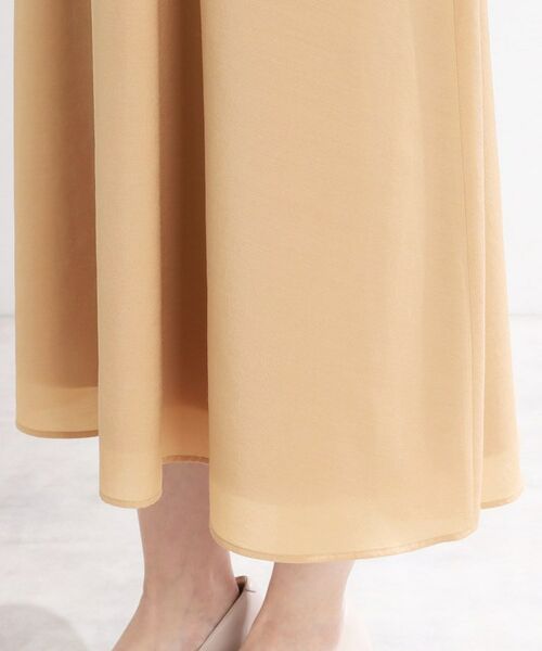 Reflect / リフレクト ロング・マキシ丈ワンピース | 【手洗い可／セットアップ可】異素材ミックスワンピース | 詳細20