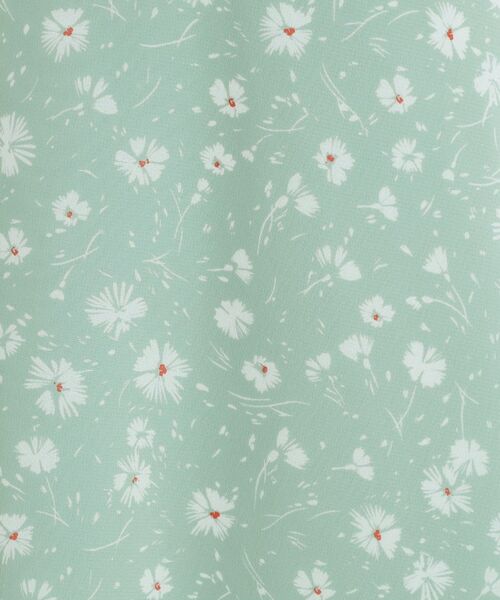 Reflect / リフレクト ミニ丈・ひざ丈ワンピース | 【マシンウォッシュ可】フラワープリントワンピース | 詳細13