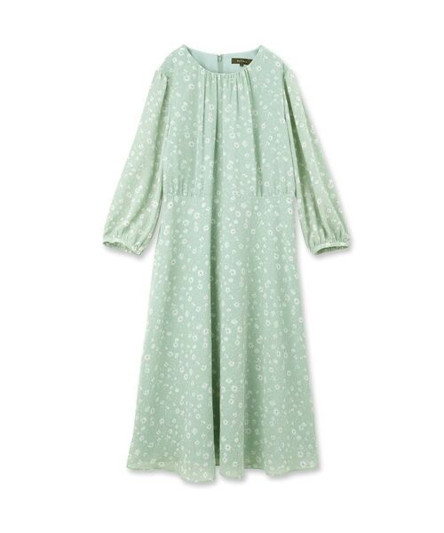 Reflect / リフレクト ミニ丈・ひざ丈ワンピース | 【マシンウォッシュ可】フラワープリントワンピース | 詳細18