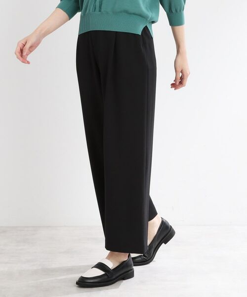 Reflect / リフレクト ショート・ハーフ・半端丈パンツ | 【マシンウォッシュ可/すっきりシルエット】ワイドシルエットパンツ | 詳細12