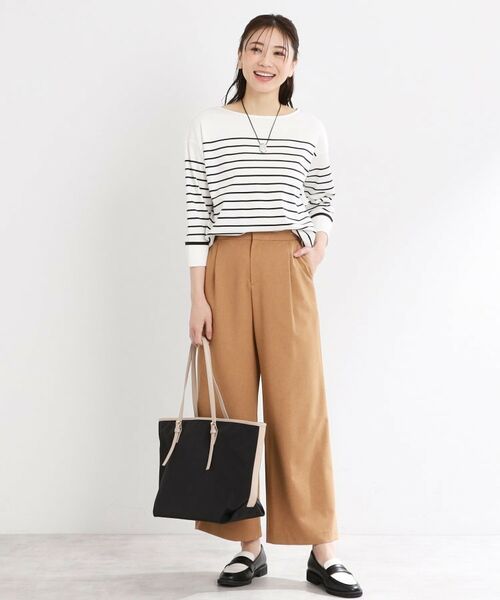 Reflect / リフレクト ショート・ハーフ・半端丈パンツ | 【マシンウォッシュ可/すっきりシルエット】ワイドシルエットパンツ | 詳細15