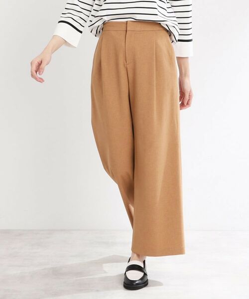 Reflect / リフレクト ショート・ハーフ・半端丈パンツ | 【マシンウォッシュ可/すっきりシルエット】ワイドシルエットパンツ | 詳細16