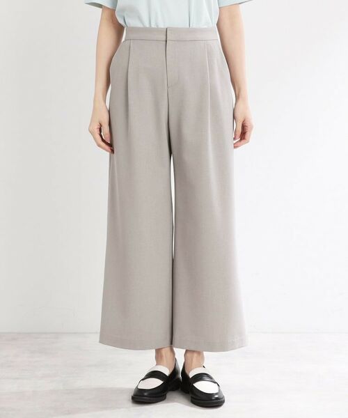 Reflect / リフレクト ショート・ハーフ・半端丈パンツ | 【マシンウォッシュ可/すっきりシルエット】ワイドシルエットパンツ | 詳細23