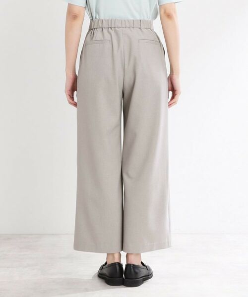 Reflect / リフレクト ショート・ハーフ・半端丈パンツ | 【マシンウォッシュ可/すっきりシルエット】ワイドシルエットパンツ | 詳細25