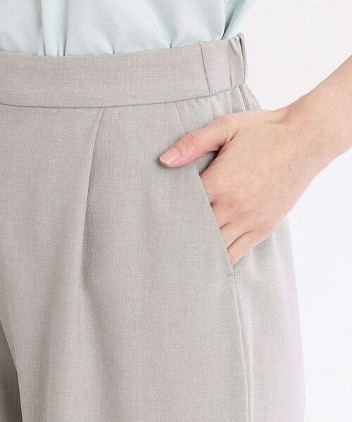 Reflect / リフレクト ショート・ハーフ・半端丈パンツ | 【マシンウォッシュ可/すっきりシルエット】ワイドシルエットパンツ | 詳細27