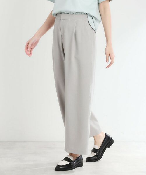 Reflect / リフレクト ショート・ハーフ・半端丈パンツ | 【マシンウォッシュ可/すっきりシルエット】ワイドシルエットパンツ | 詳細30