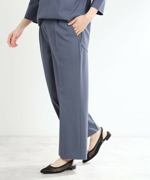 Reflect / リフレクト パンツ | 【マシンウォッシュ可/セットアップ可能】ストレートシルエットパンツ | 詳細17
