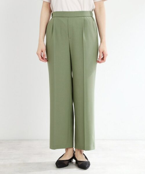 Reflect / リフレクト パンツ | 【マシンウォッシュ可/セットアップ可能】ストレートシルエットパンツ | 詳細24